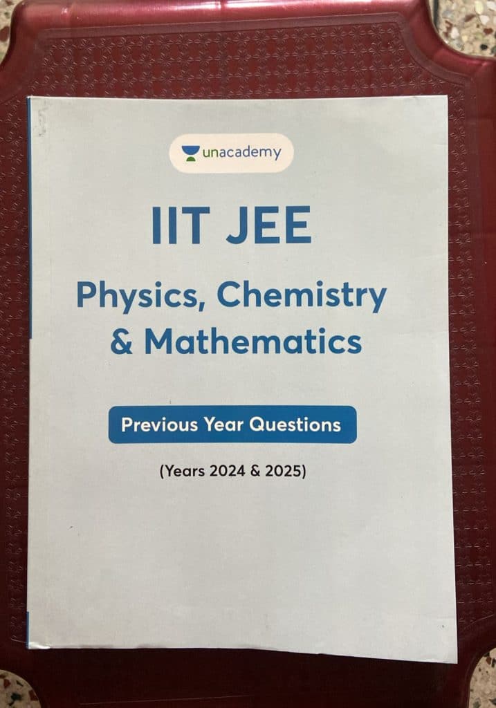 Unacademy JEE PYQ Book 2024-25