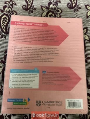 Chemistry Cambridge IGCSE 5th edition workbook