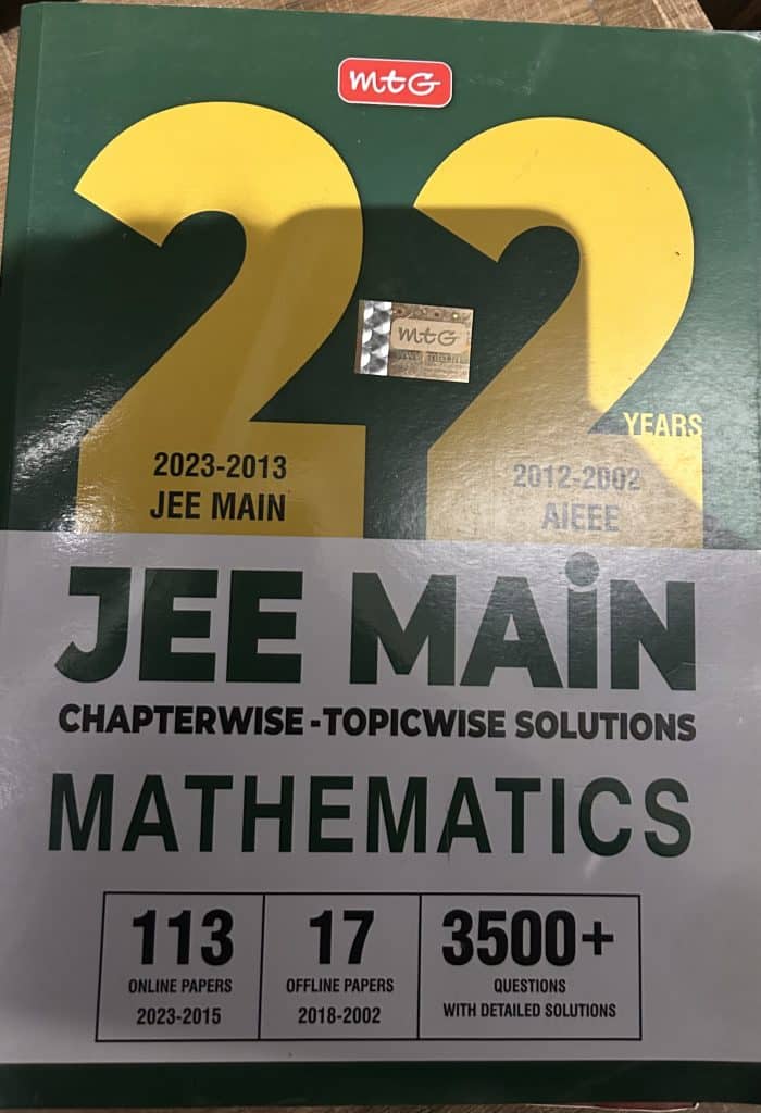 JEE MAINS PYQ BOOK OF PCM mtg photo 2