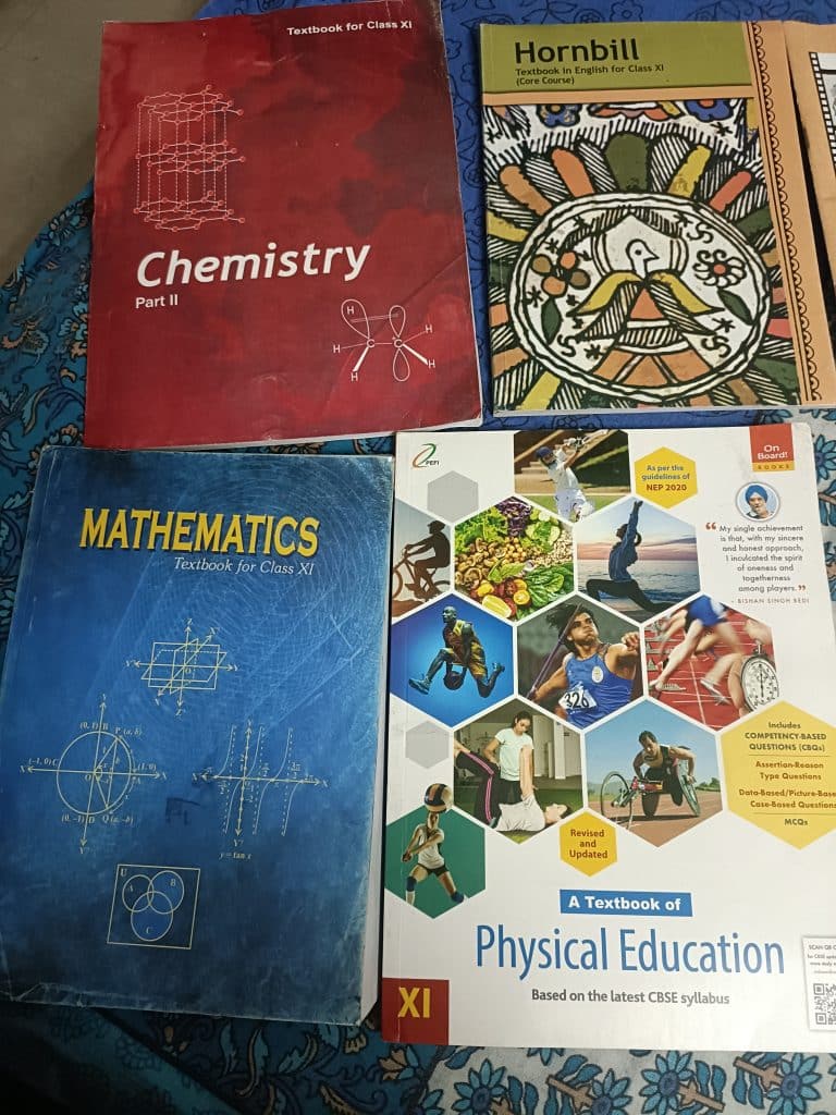 Class 11 NCERT physics, chemistry, maths, PE , hon photo 2