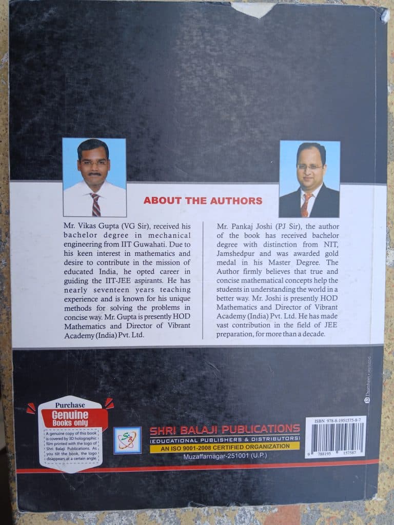 Mathematics Black Book ( Balaji Publications ). photo 2