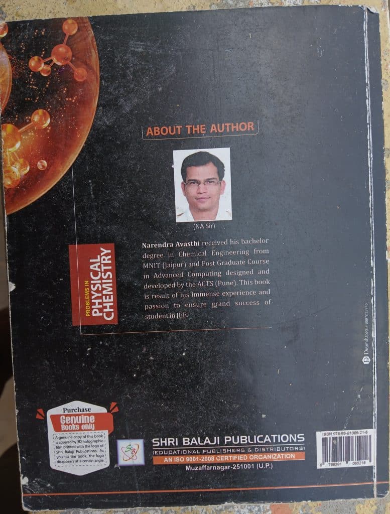 Physical Chemistry ( Balaji Publications ). photo 2