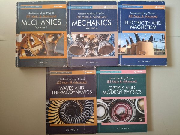 Arihant DC Pandey JEE Physics – set of 5 books
