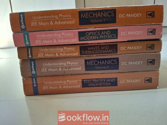 Arihant DC Pandey JEE Physics – set of 5 books