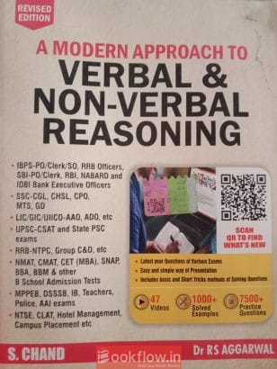 Verbal & non- verbal reasoning by Dr RS Aggarwal