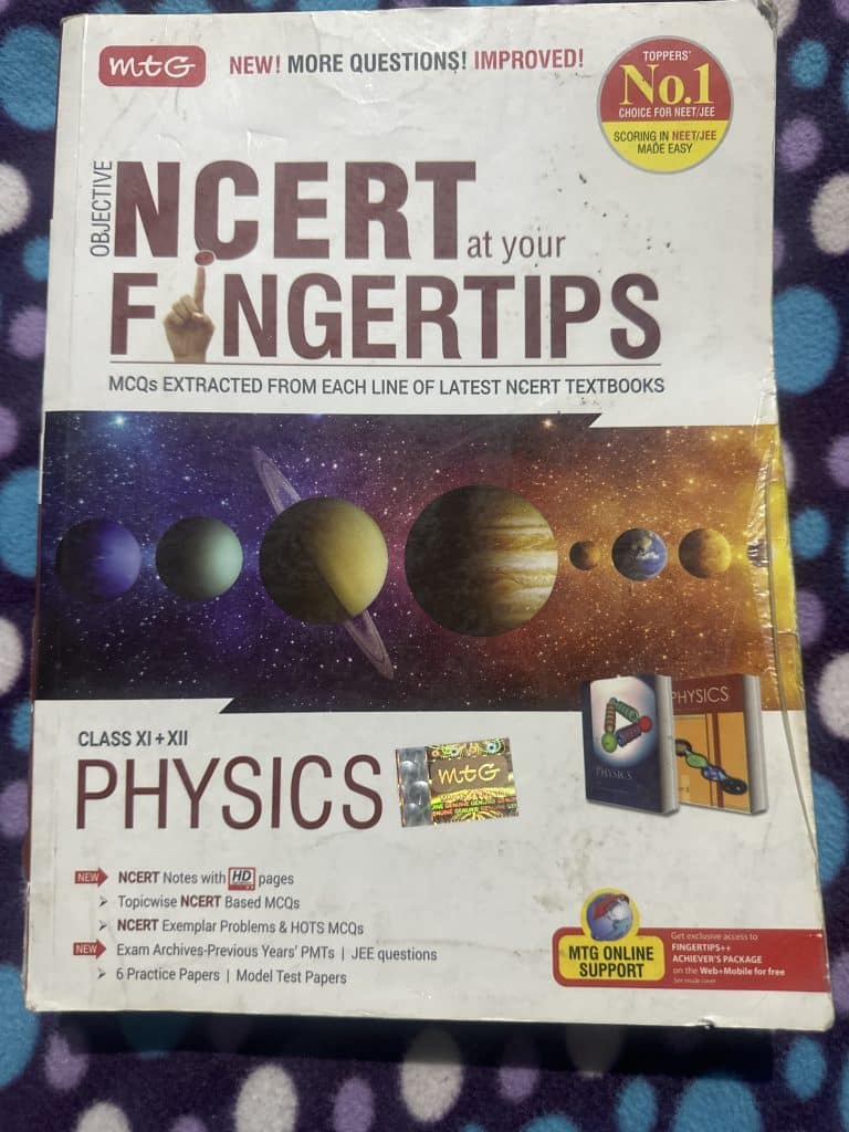 Mtg ncert at fingertips physics