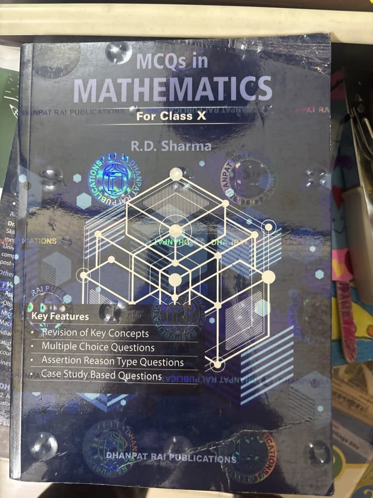 RD Sharma class X Mathematics book with MCQs book photo 2