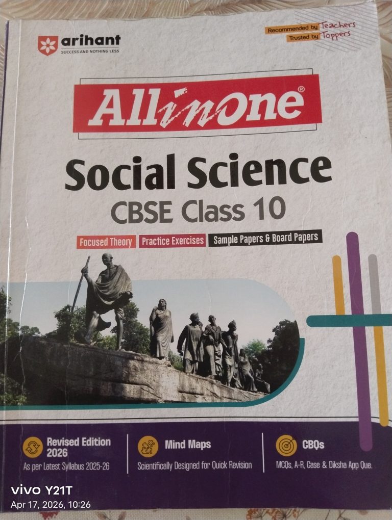 All in one social science cbse class 10