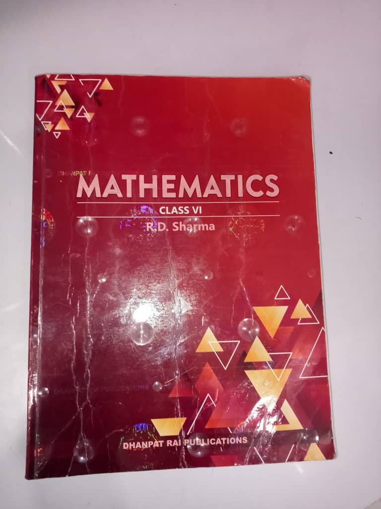 Rd Sharma class 6 mathematics