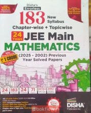 183 JEE Mains Maths Disha 2025-2002 Solved PYQs