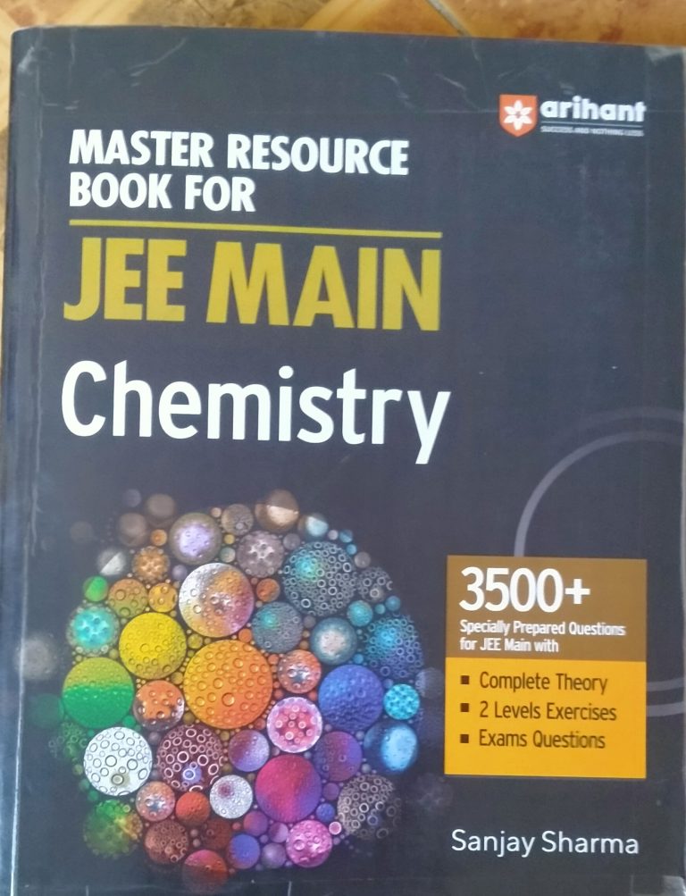 Master Resource Book for JEE Main CHEMISTRY