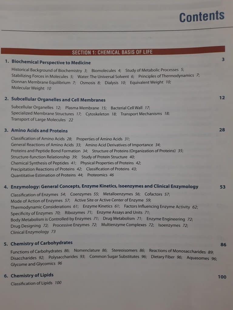DM Vasudevan Textbook of Biochemistry 9th edition photo 3