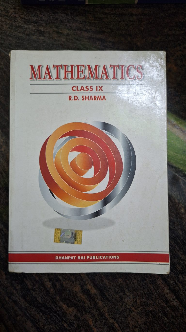 RD Sharma Class 9 Maths