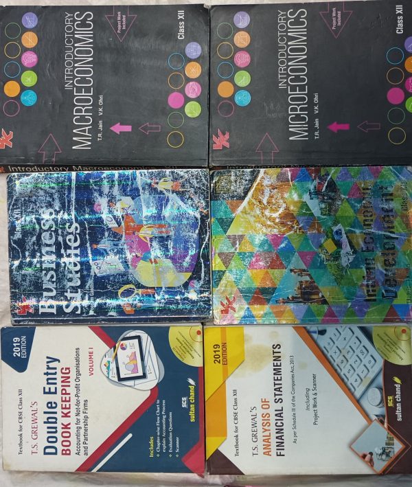 Class 12 Commerce Books Accounts Economics Busines
