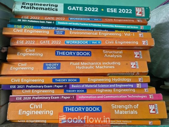 GATE ESE books set MadeEasy academy