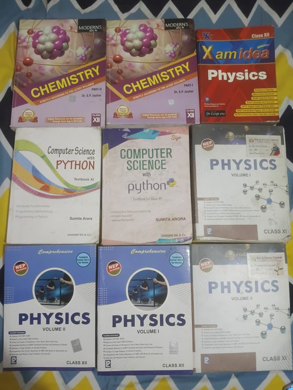 Computer science with python textbook XII and XI