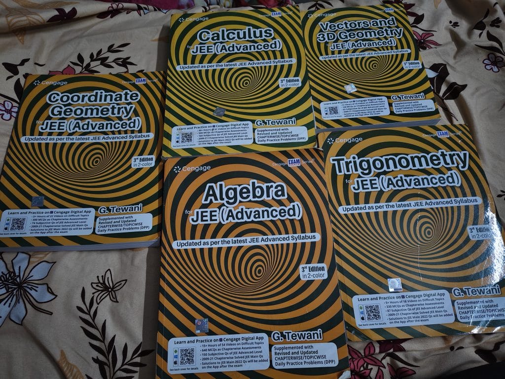 Cengage Maths JEE Advanced 3rd Ed – 5books+dpp