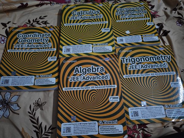Cengage Maths JEE Advanced 3rd Ed – 5books+dpp