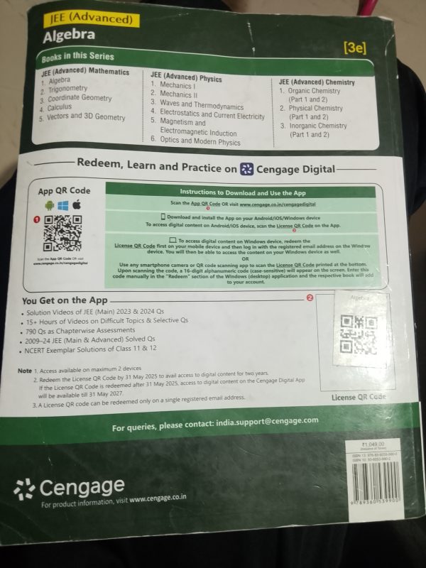 Mathematics CENGAGE (ALGEBRA