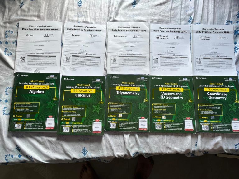 Cengage Maths JEE Adv. (5 Books + DPPs)