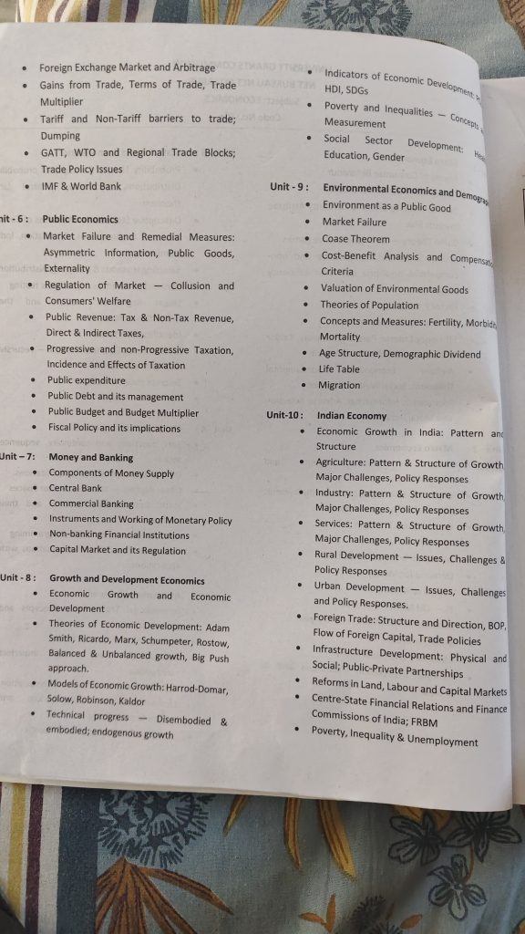 Economics UGC NET 14 years topic wise papers photo 2