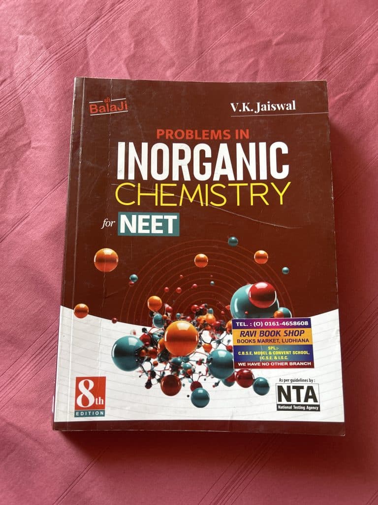 V.k jaiswal inorganic chemistry neet