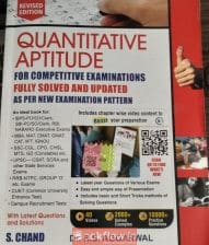 Quantitative Aptitude Dr. R.S. Aggarwal