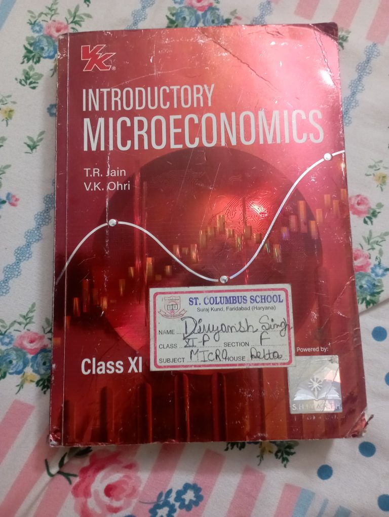T. R. Jain introductory microeconomics