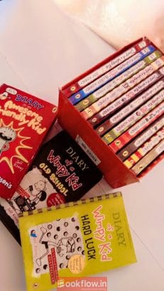Diary of a Wimpy kid UK edition Bookset