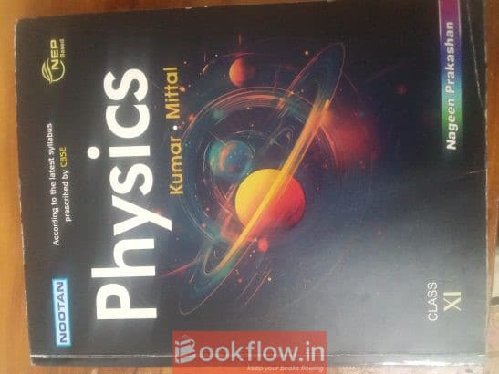 CBSE Physics class 11 Kumar Mittal-Nootan