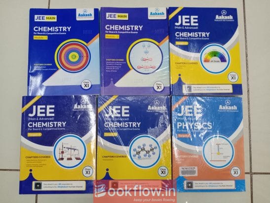 Class 11 All chapters PCM JEE books Aakash