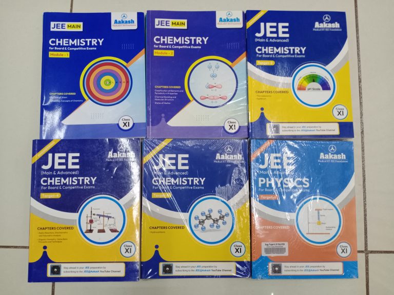Class 11 All chapters PCM JEE books Aakash
