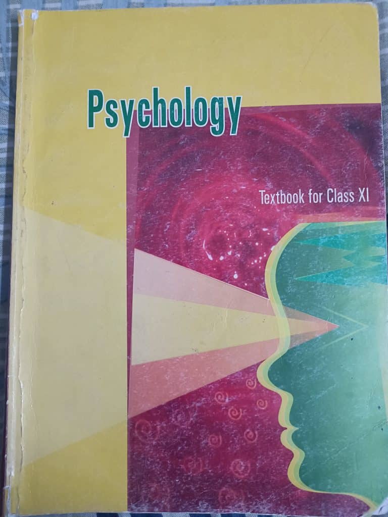 Psychology textbook for class 11