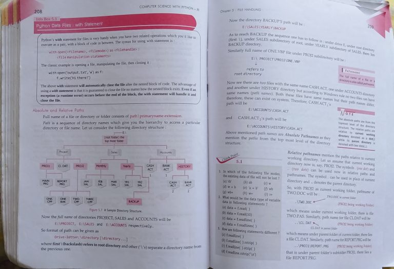 Sumita arora computer science book for class 12th