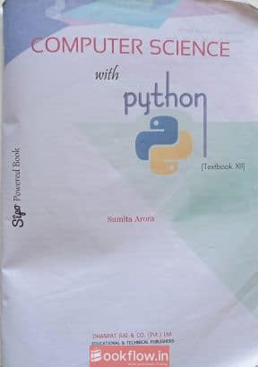 Sumita arora computer science book for class 12th