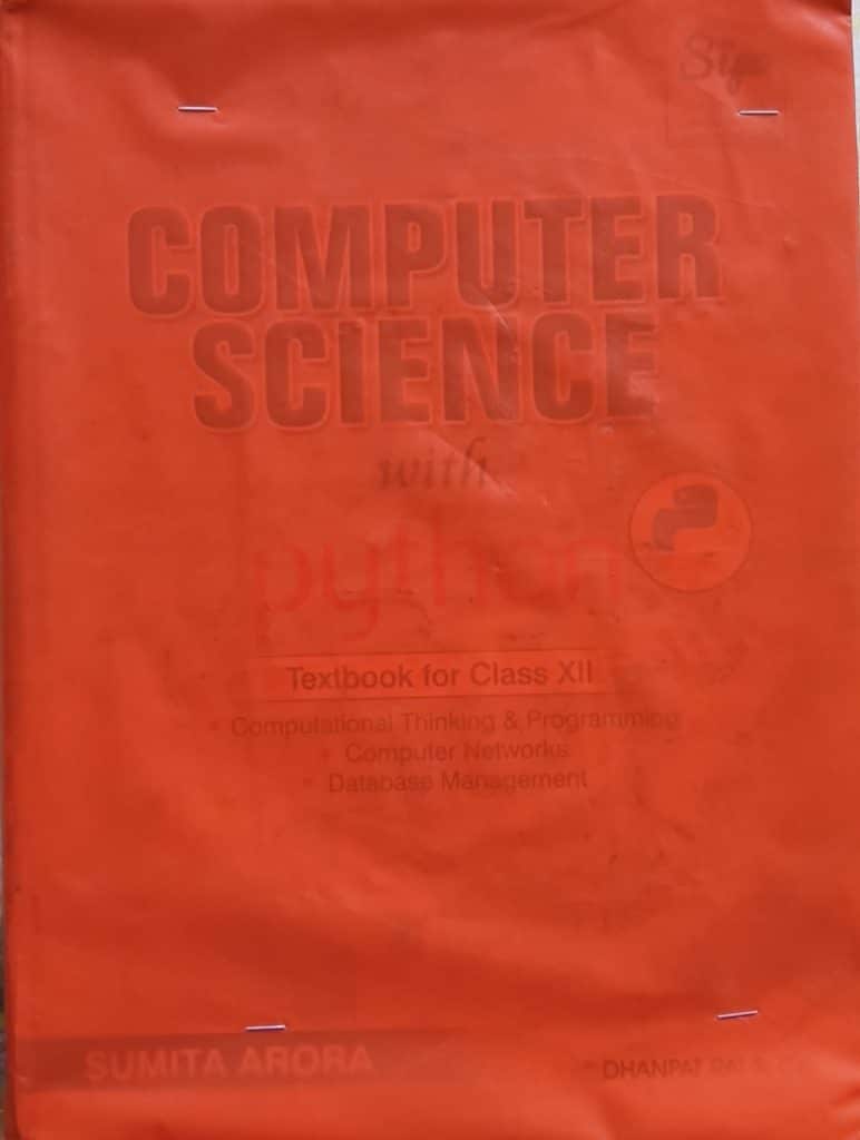 Sumita arora computer science book for class 12th photo 3