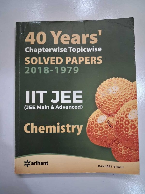 Arihant 40 Years’ Chapterwise Solved Papers