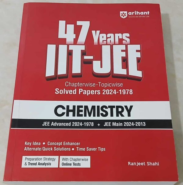 Arihant 47 Years IIT-JEE Chemistry 1978-2024