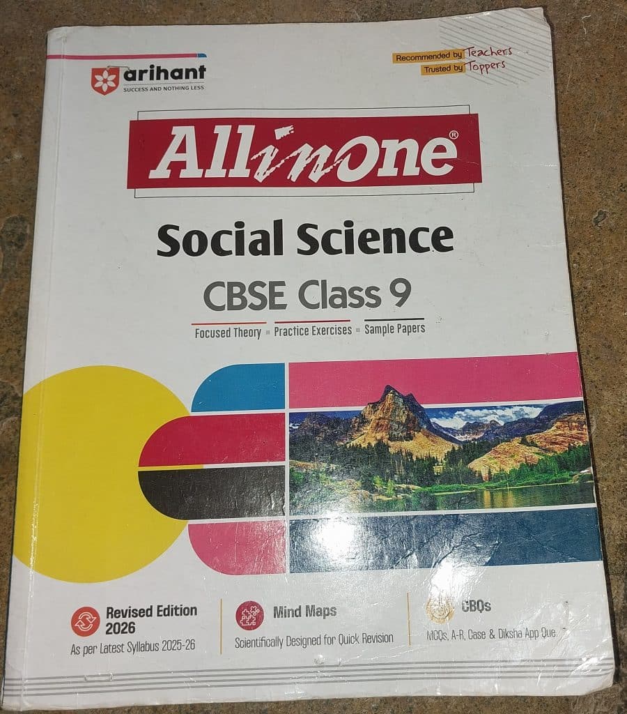 All in One Arihant Social Science CBSE Class 9