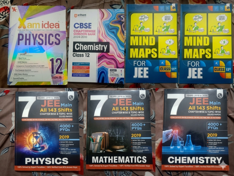JEE + Class 12 Books Bundle