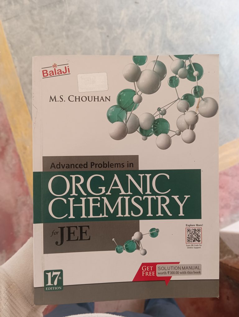 M.S. Chauhan Organic Chemistry + Solutions