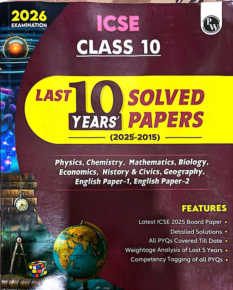 Icse class 10 question bank