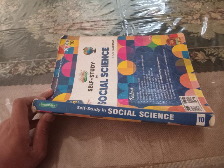 Class 10th Evergreen Self Study Social Science