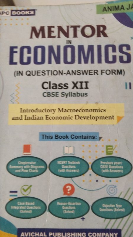 Mentor in economics apc books