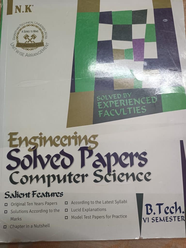 Engineering solved papers computer science