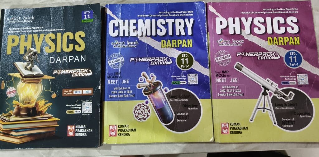 Class XI Physics (Pt I,II) Chemistry (Pt I) darpan