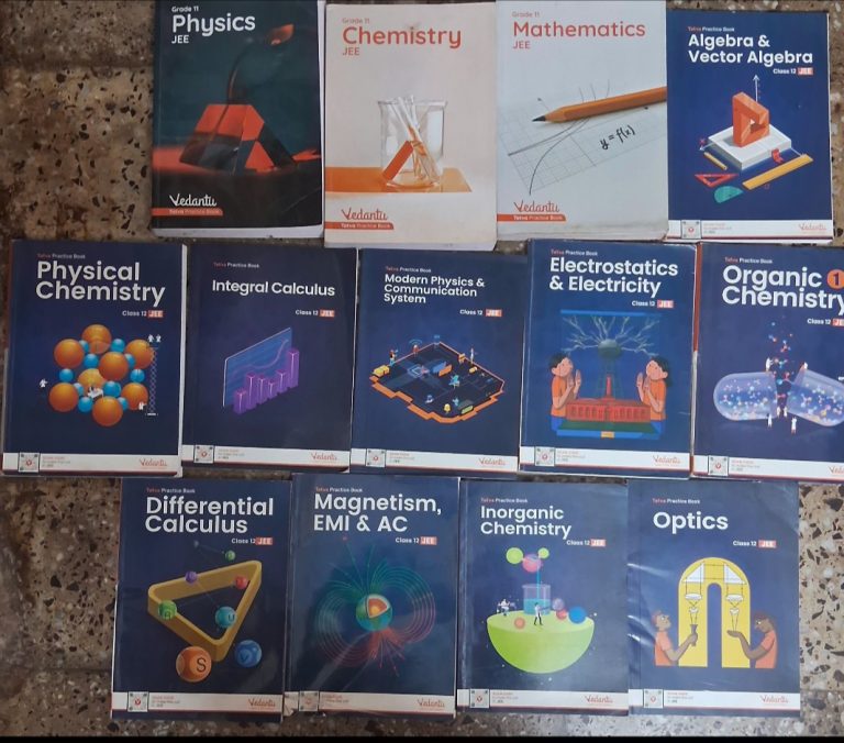 Complete JEE vedantu material(11th+12th full set)P
