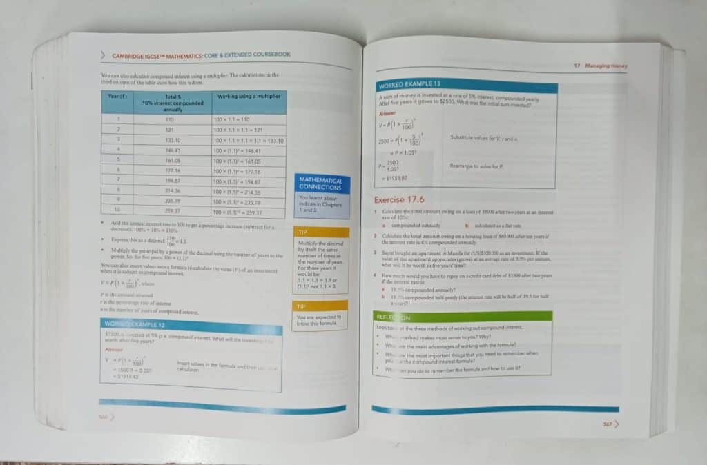 IGCSE Mathematics Core and Extended 3rd Edition photo 3