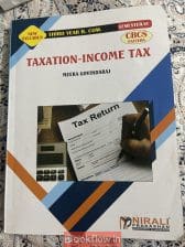 Taxation- Income Tax TY BCom