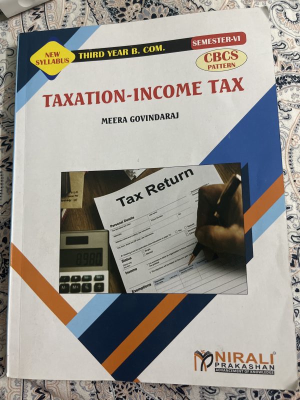 Taxation- Income Tax TY BCom